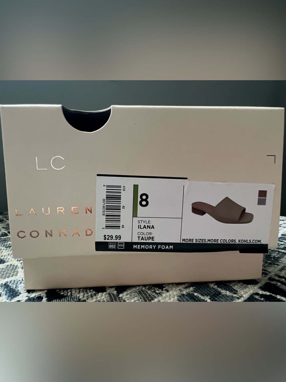 Lauren Conrad Taupe Sandals - Picture 5 of 5